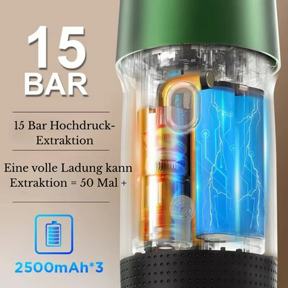 Tragbare Espresso Maschine