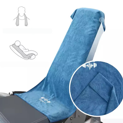 Rutschsicheres Sporthandtuch für Fitnessgeräte mit Fixierung