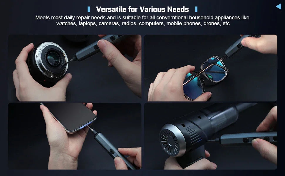 Elektrischer 68-in-1 Schraubendreher Set