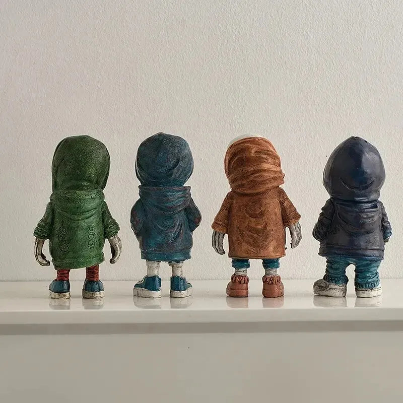 Cooler Skelett Schmuck Deko