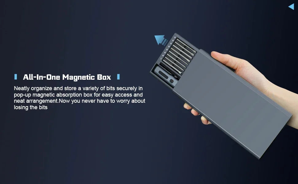 Elektrischer 68-in-1 Schraubendreher Set