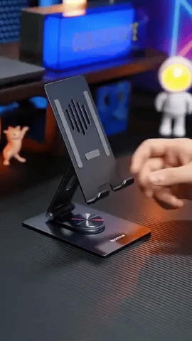 360° drehbarer Handy- und Tablet-Ständer aus Aluminiumlegierung